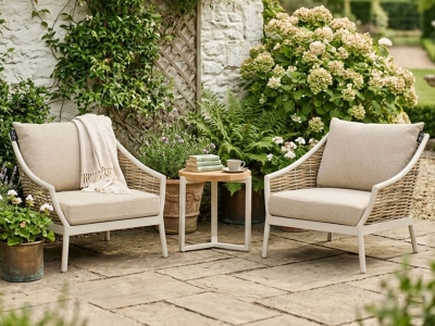 Apple Bee Milou-Monaco Lounge-Set 5 Oyster