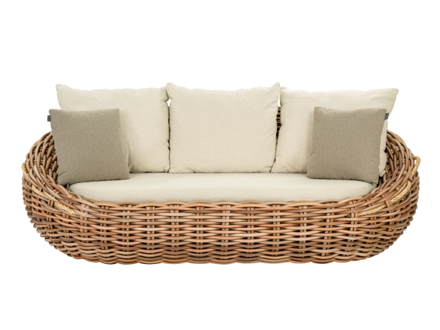 Apple Bee Cocoon-Condor Lounge-Set 1 Boucle cream ca. 496x260cm
