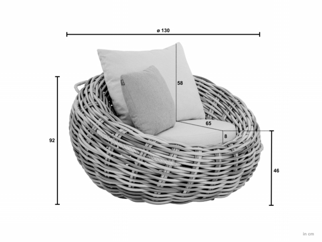 Apple Bee Cocoon-Condor Lounge-Set 5