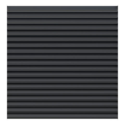 GroJaLumino Rhombus Steckzaun Set 180x180cm anthrazit