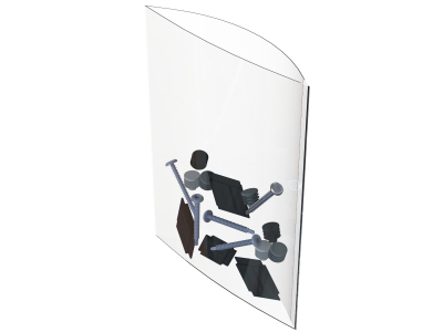 Osmo Alu Fence Rhombus Grundelement Zubehörbeutel