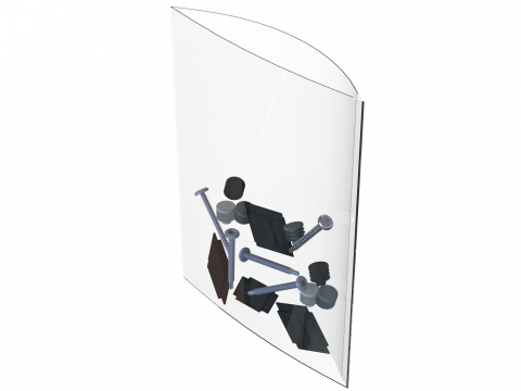 Osmo Alu Fence Rhombus Grundelement Zubehrbeutel