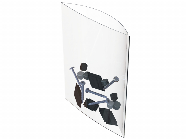 Osmo Alu Fence Rhombus Grundelement Zubehrbeutel