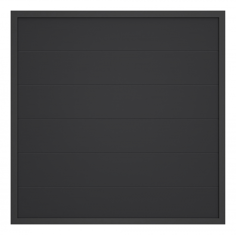 GroJa BasicLine Nova Anthrazitgrau 180x180cm