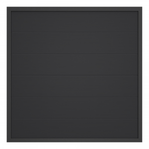 GroJa BasicLine Nova Anthrazitgrau Sondermaß Breite 30-180 cm Höhe 180 cm