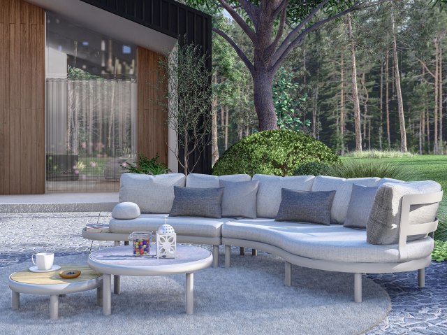 Zebra Wave Chaiselongue