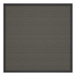 GroJa BasicLine Nova Grey Ash Cut-anthrazit 180x180cm