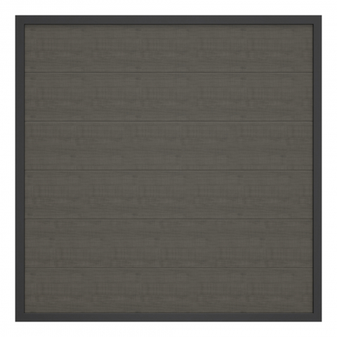 GroJa BasicLine Nova Grey Ash Cut-anthrazit 180x180cm