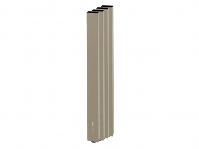 Zebra Derex Tischbeine-Set, Aluminium light taupe