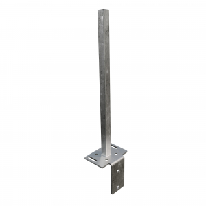 Groja Konsole Typ L Stein GJ 48 für Alu-Steckzaunpfosten 7x7cm