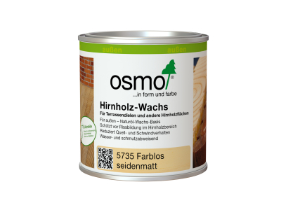 Osmo Hirnholz-Wachs, 5735 farblos, 0,375l