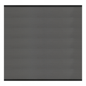 Osmo Multi Fence Elegance B Grundelement 180x180 cm Hellgrau Leiste Anthrazit