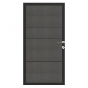 Osmo Multi Fence Elegance B Tor 89x178 cm Hellgrau Rahmen Anthrazit