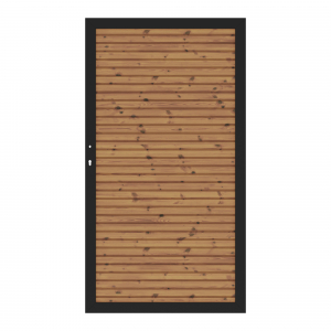 System Neo Thermo - Holz Zauntor 3803 Universalanschlag 98x180 cm