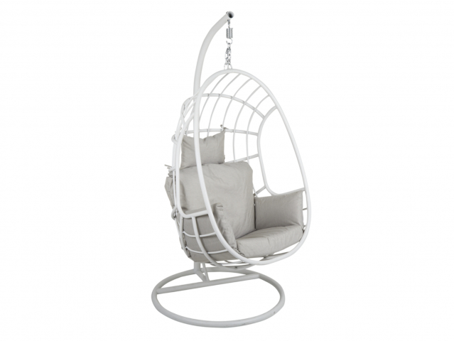 Brafab Palo Hngeschaukel, Wei Pearl Grey