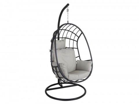 Brafab Palo Hngeschaukel, Schwarz Pearl Grey