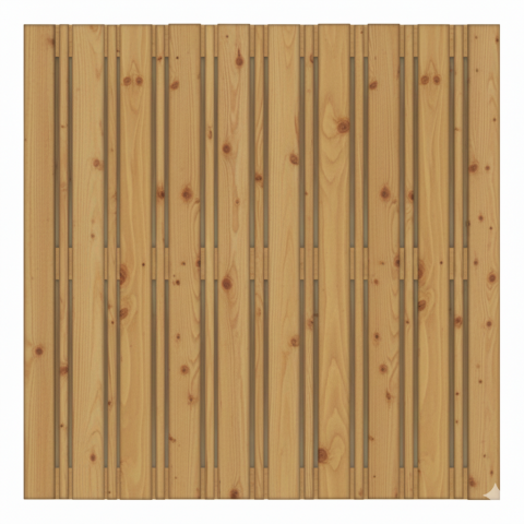 Sichtschutzzaun Catania L&auml;rche-Douglasie 180x180cm