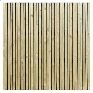 Elephant Zaun Fichte Stripes Black 179x179cm
