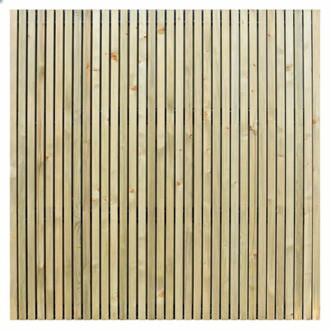 Elephant Zaun Fichte Stripes Black 179x179cm