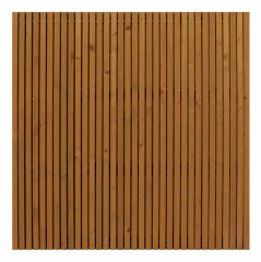 Fichte braun Stripes Black 179x179cm