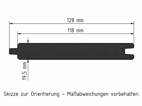 Elephant Steckzaun Set Mix and Match 180x182cm Thermo Kiefer Leisten Anthrazit