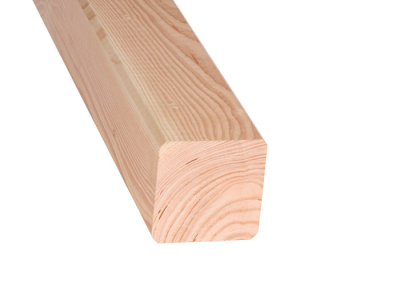 Konstruktionsholz 90x90mm<br>europ. Douglasie gehobelt und gefast