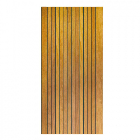 Elephant Hartholz Gartentr Stripes Black 180x100cm