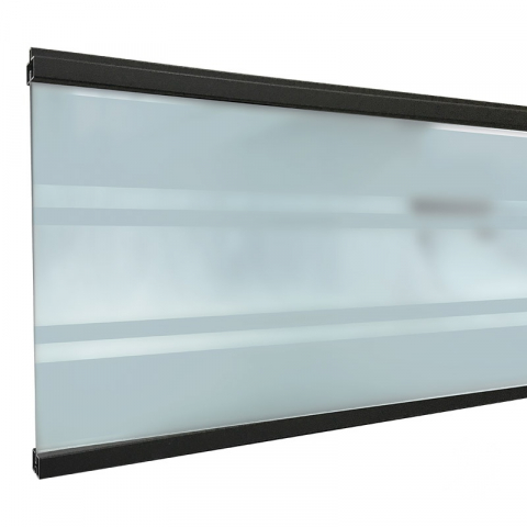 Elephant Modular EVO Design-Einsatz Glas, anthrazit