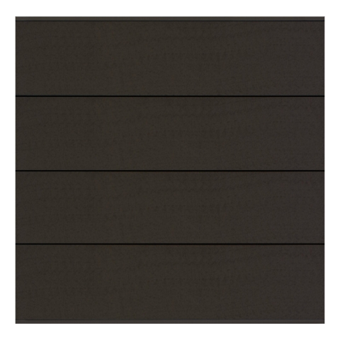 Elephant Steckzaun Set Mix and Match WPC Anthrazit extrabreit 180x172cm Leisten anthrazit