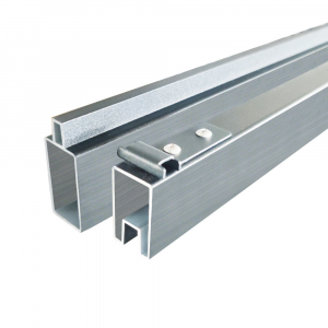 Elephant Modular EVO Start- und Abschlussleiste Silber