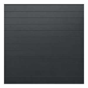 Elephant Aluminium Steckzaun Fusion anthrazit, Leiste anthrazit 180x174cm