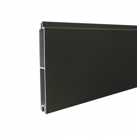 Elephant Steckzaun Fusion Aluminium anthrazit, Leiste anthrazit 180x174cm