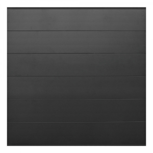 Elephant Steckzaun Fusion MAX Aluminium anthrazit, Leiste anthrazit 180x174cm