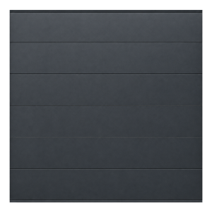 Elephant Aluminium Steckzaun Fusion MAX anthrazit, Leiste anthrazit 180x174cm