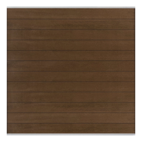 Elephant Steckzaun Set Mix and Match 180x174cm Bi-Color Douala Leisten Silber