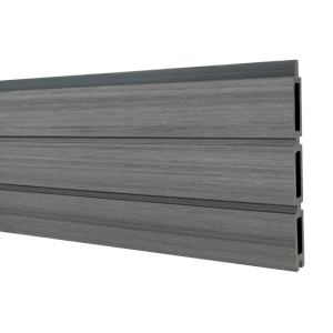 Elephant Steckzaun Triple Rhombus WPC Natural Grey, 6er Set 180cm Elephant Steckzaun Triple Rhombus WPC Natural Grey, 6er Set 180cm