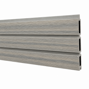 Elephant Steckzaun Triple Rhombus WPC Natural Grey, 6er Set 180cm