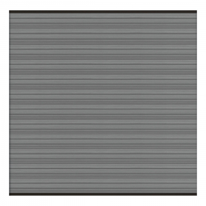 Elephant Steckzaun Set Triple Rhombus WPC Natural Grey Leisten Schwarz