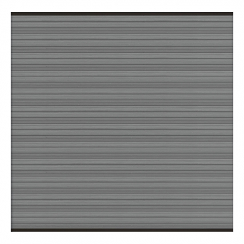 Elephant Steckzaun Set Triple Rhombus WPC Natural Grey Leisten Schwarz