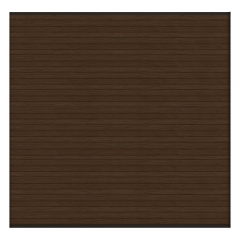 Natural Dark Brown-Abschlussleisten Schwarz