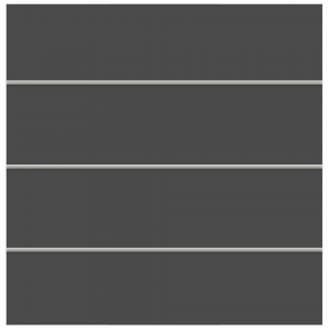System Board XL Zaunfeld-Set schiefer 2800 178x180cm
