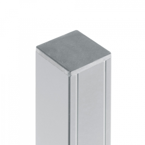 Doppeltorpfosten Elephant Aluminium 8,8x8,8x302cm