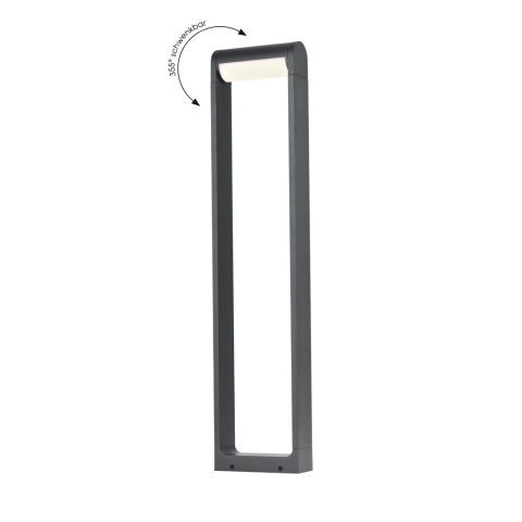CMD Standleuchte 9051 LED schwenkbar Aluminium anthrazit