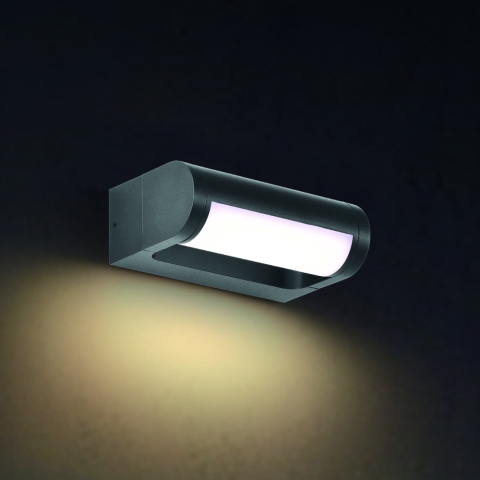 CMD Wandleuchte 9052 LED schwenkbar Aluminium anthrazit