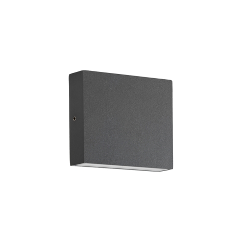 CMD Wandleuchte Up u. Down 9060 LED Aluminium anthrazit