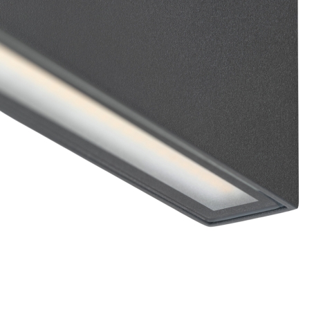 CMD Wandleuchte 9062 LED Aluminium anthrazit