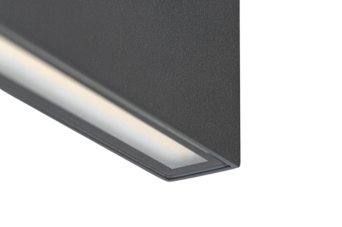 CMD Wandleuchte 9072 LED Aluminium anthrazit