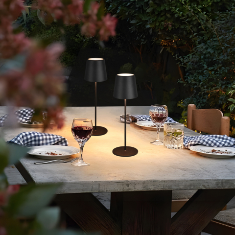 CMD Akku-Tischleuchte 9078 Anthrazit