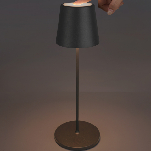 CMD Akku-Tischleuchte 9078 Anthrazit