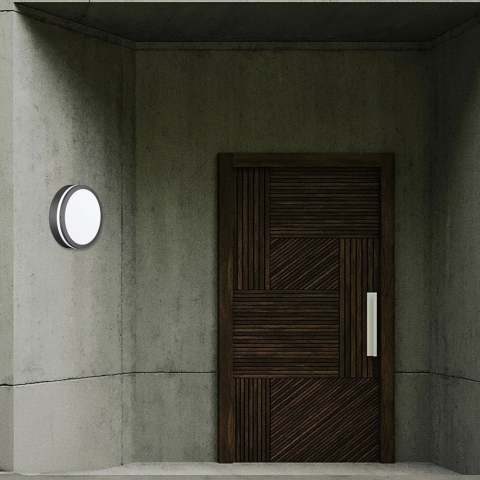 CMD Wandleuchte 9084 LED Aluminium anthrazit